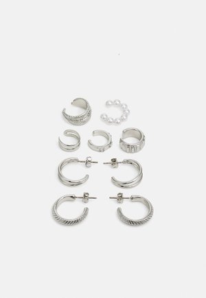 7 PACK - Boucles d'oreilles - silver-coloured