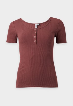 Pieces, PCKITTE SS TOP JRS NOOS BC - Tricou basic - apple butter