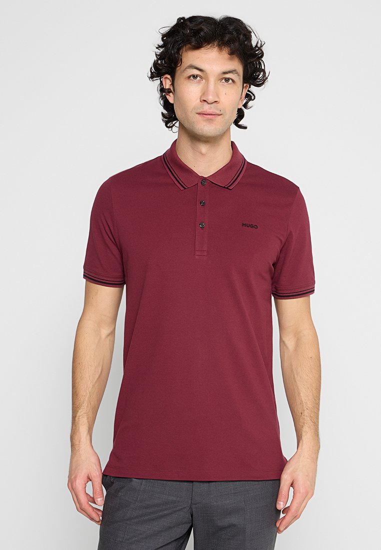 HUGO Poloshirt donkerroze