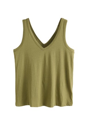 REGULAR FIT SLOUCH - Top - olive green