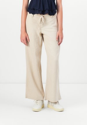 FIXED WAIST SUPER BAGGY - Pantaloni - light grey