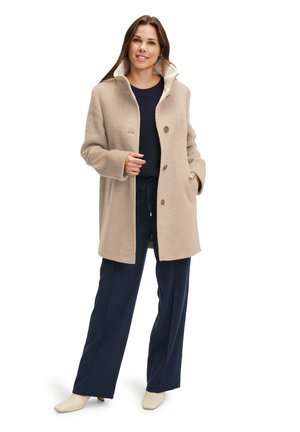 Short coat - taupe beige