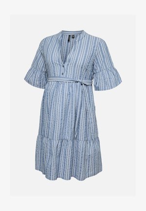 Vero Moda Maternity, VMMELENA - Vestido camisero - china blue