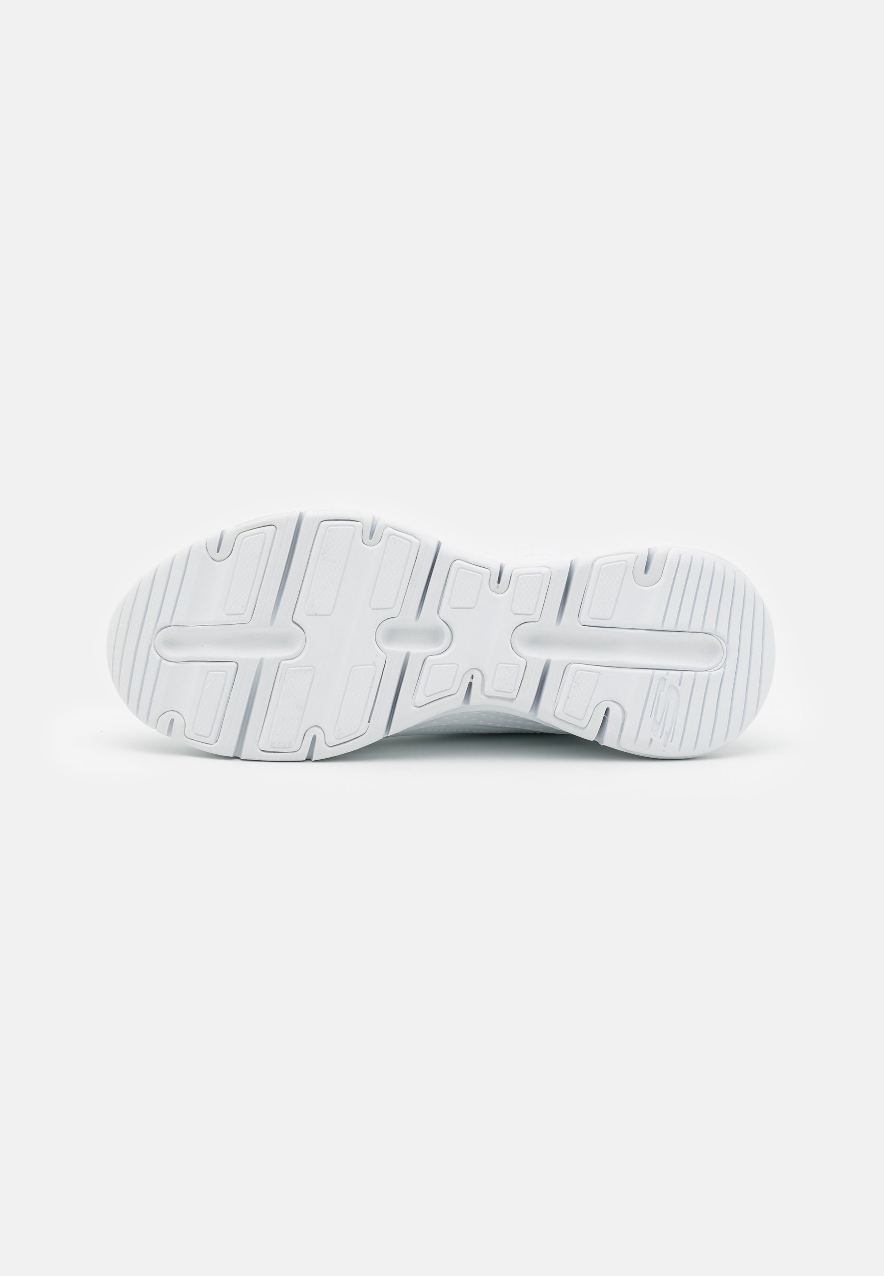 Skechers Sport ARCH FIT - Sneakers laag - white/silver/wit - Zalando.nl