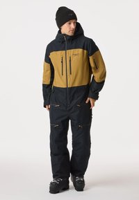 FREERIDE SNOW - Snowsuit - sand black