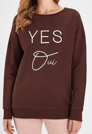 Sweatshirt - brown