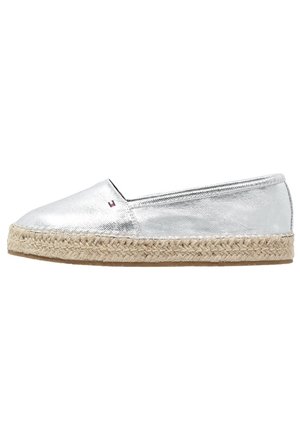 Espadrilles - silver-coloured