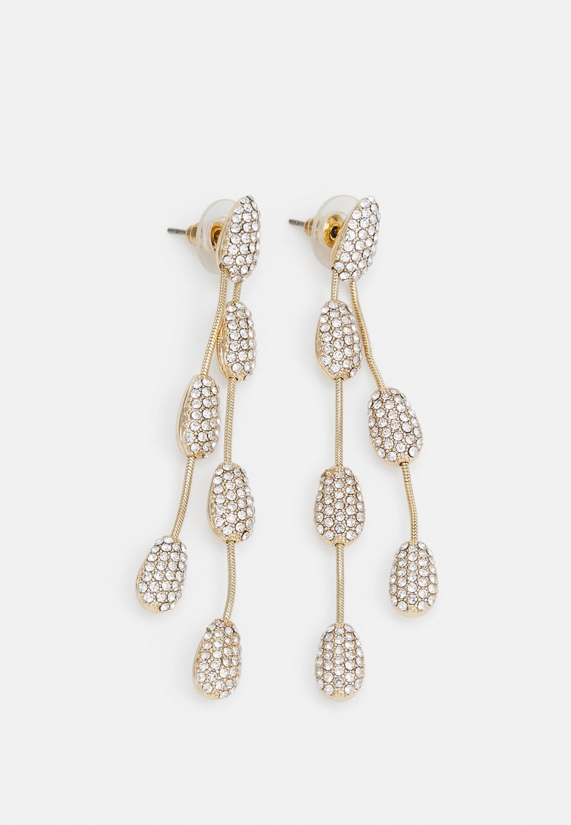 Lauren Ralph Lauren PAVE PEAR LINEAR - Naušnice - gold-coloured