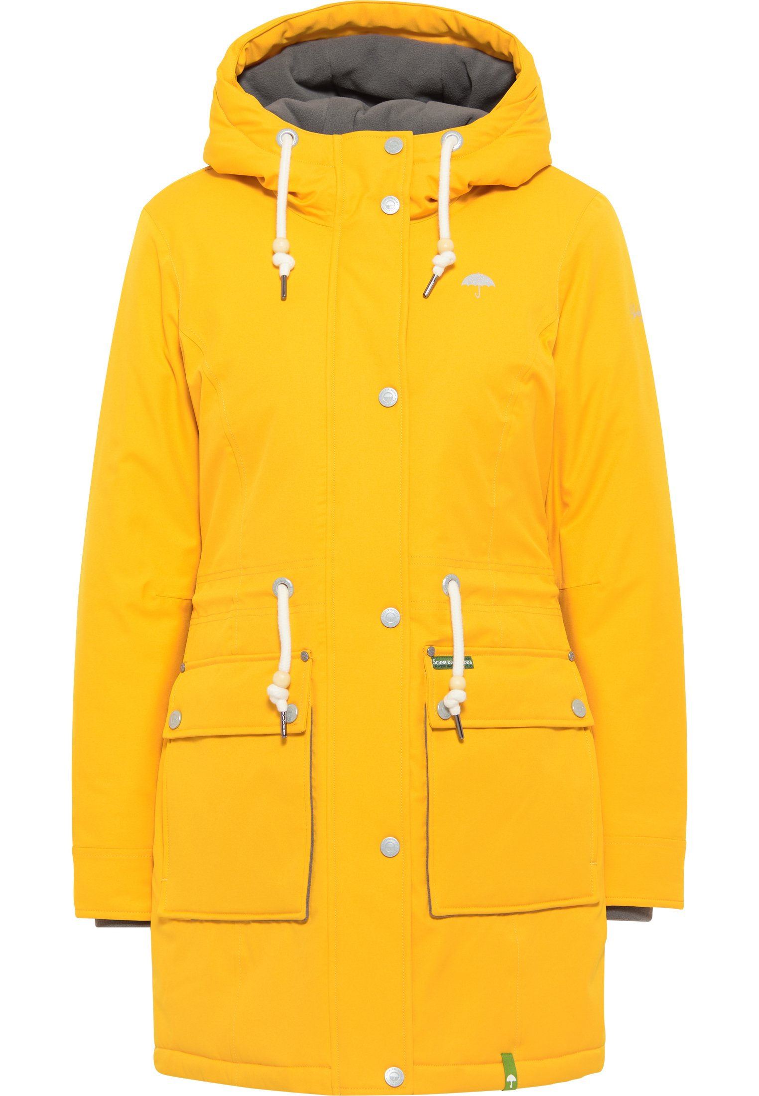 peacocks yellow coat