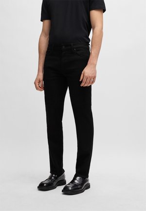 Džíny Straight Fit - black