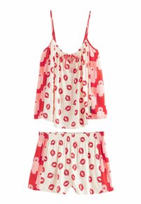 Rockett St George REGULAR FIT SET - Pyjama - ecru lips print