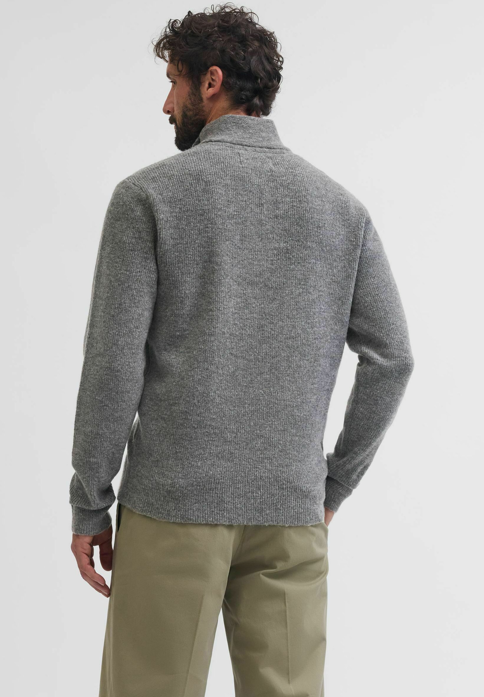 Portland Outerwear Co. PULLOVER - Pulover - grey melange/gri