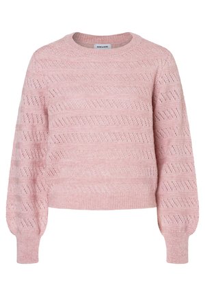 RUNDHALS - Pullover - dusty rose