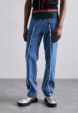 GmbH FAISAL  - Jeans Straight Leg - denim blue