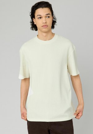 RELIÉFÉ - T-shirt basique - blanc écru
