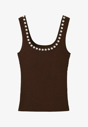 Mango, ADULT - Débardeur - dark brown