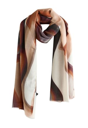 Next LIGHTWEIGHT - Schal - brown swirl