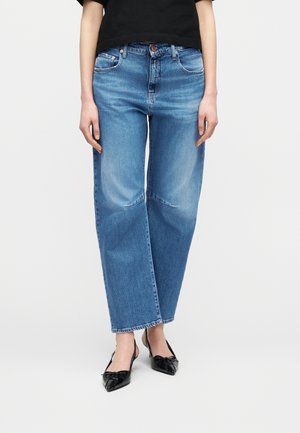 JANIE - Blugi loose fit - medium blue