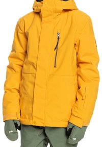 Quiksilver MISSION SOLID YOUTH - Snowboardová bunda - yellow