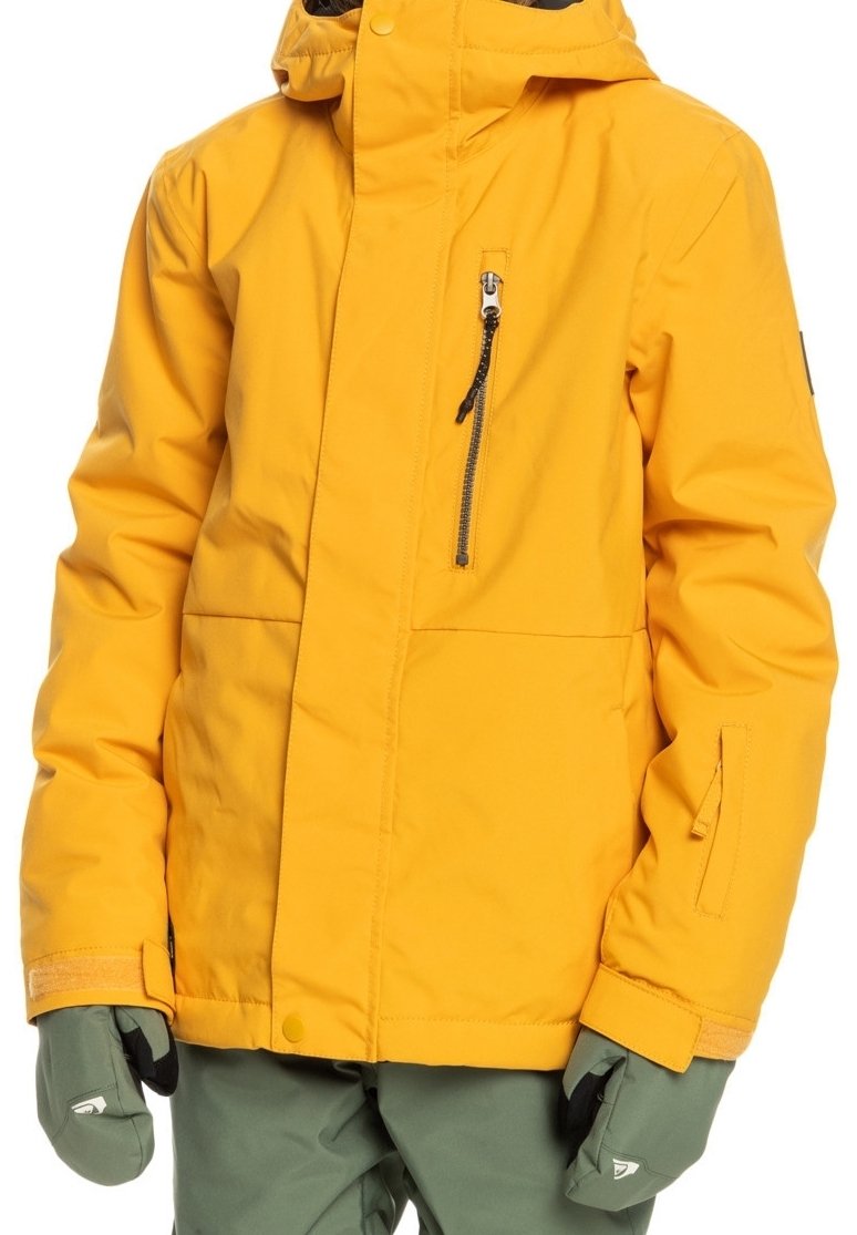 Quiksilver MISSION SOLID YOUTH - Snowboardová bunda - yellow