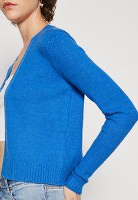 VILA VIRIL - Kardigan - lapis blue/dark melange