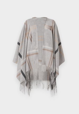 AWS - Cape - grey/camel/beige
