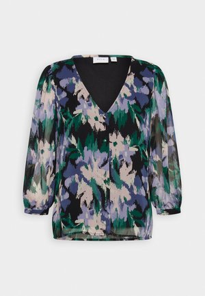 VILA, VIDALIANA UMA - Bluse - black/uma