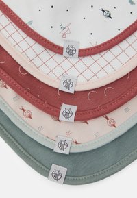 Lässig VALUE BIB ASSORTED GARDEN EXPLORER GIRL 5 PACK - Bib - red