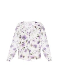 Bluză - violet multicolor