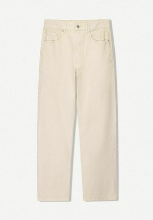 Bershka Jeans Tapered Fit - camel