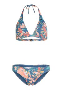 ESSENTIALS MARGA CRUZ SET - Bikinis - blue painted tropics