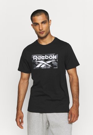 CAMO TEE - Camiseta estampada - black