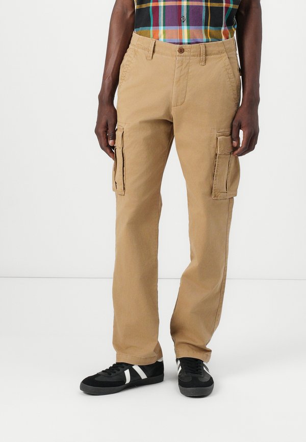 STRAIGHT CARGO PANT - Cargo trousers - perfect khaki