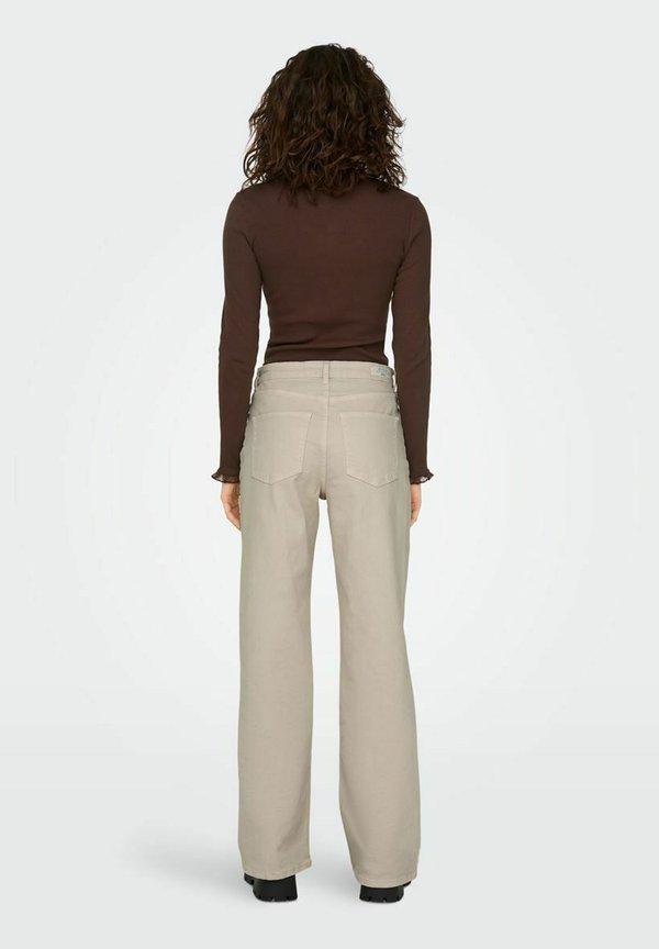 HIGH WAIST JUICY - Wide Leg - ecru2