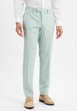 CALIFORNIA - Anzughose - mint weiß