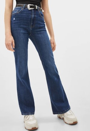 Jean flare - dark blue