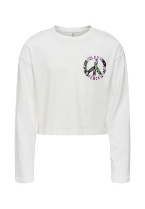 T-shirt à manches longues - blanc