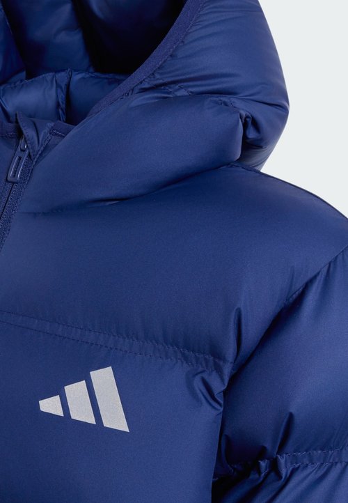 adidas JUNIOR JACKET UNISEX - Chaqueta de invierno - dark blue reflective silver — foto 3