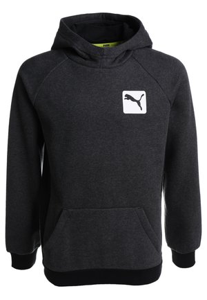 Puma, STYLE  - Felpa con cappuccio - dark gray heather