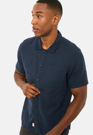 TALL FIT - SHORT SLEEVE POCKET - Hemd - navy