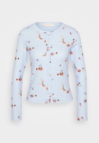 POINTELLE LONG SLEEVE SHIRT - Nachtwäsche Shirt - blue