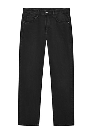 Massimo Dutti, TAPERED FIT JEANS - Jeans Tapered Fit - dark grey
