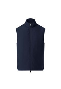 Hackett London Strukirani kaput - midnight blue
