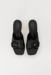 BOSS CHARLIZE - Pantofle na podpatku - black