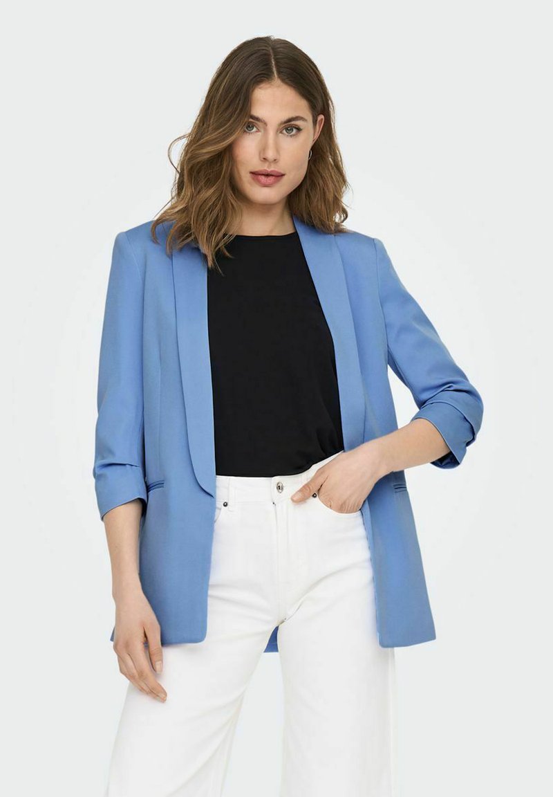 ONLY ONLDUBBY 3/4 Blazer cornflower blue/blå Zalando.dk