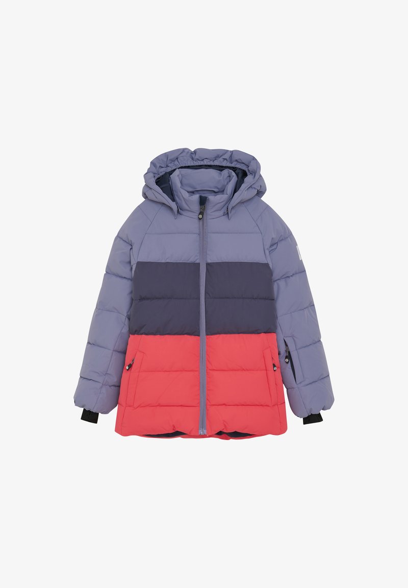 Color Kids QUILT COLORBLOCK - Skidjacka - blue granite