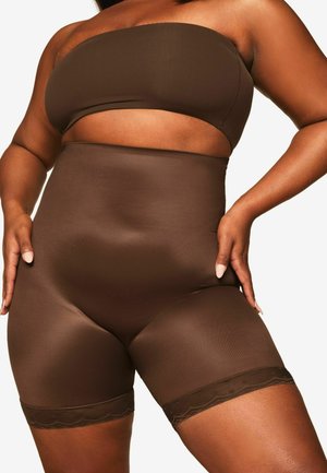Lipsy SCULPT TUMMY CONTROL MID - Püksid - espresso brown