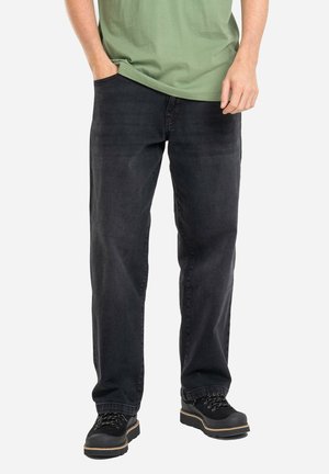 Straight leg jeans - black wash