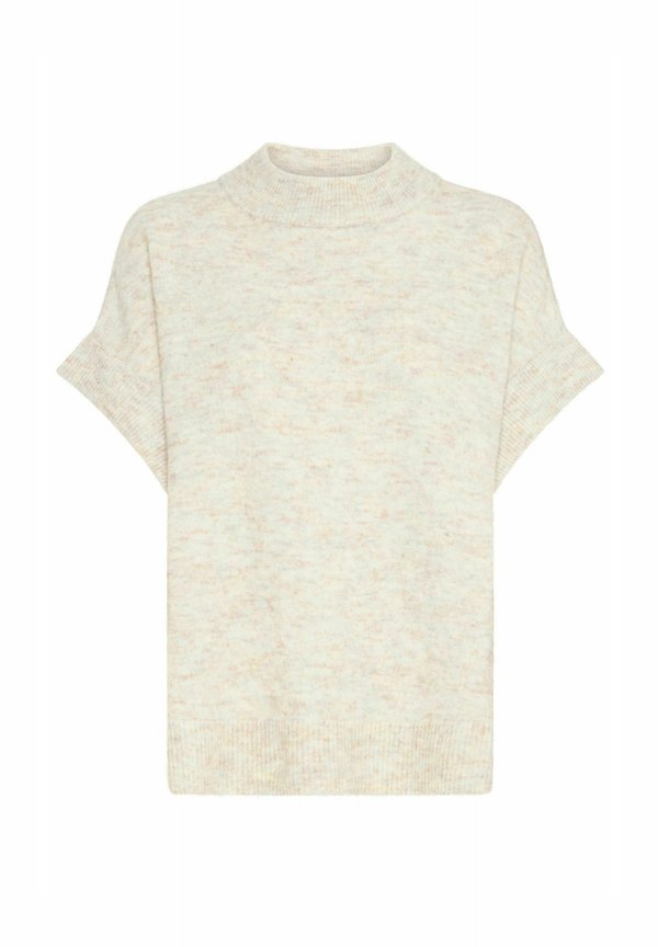 FRSANNY - Basic T-shirt - limestone melange4