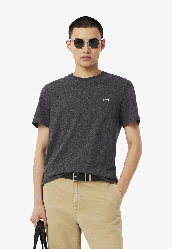 TEE - T-Shirt basic - noir ix